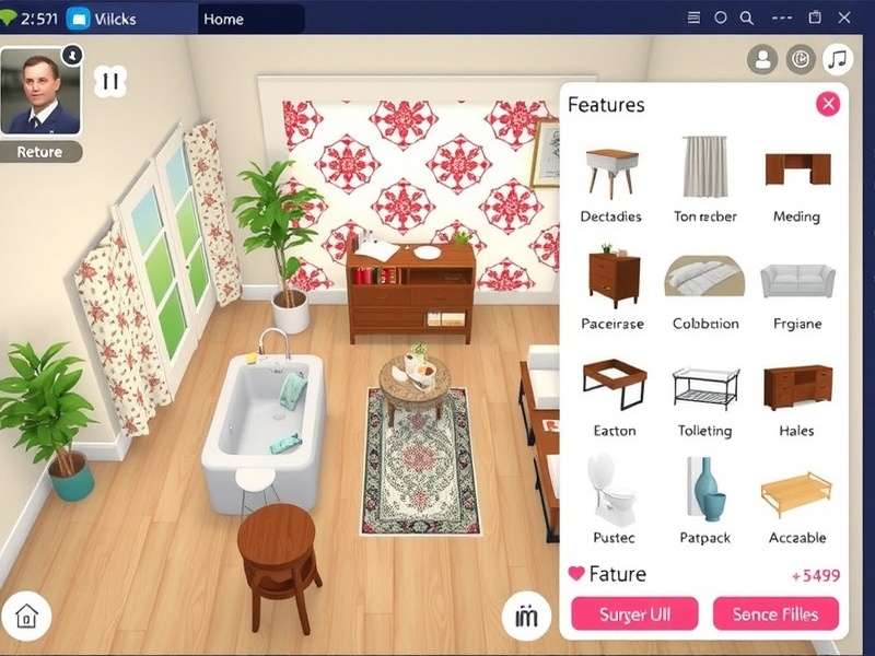 Stylish Dwelling Creator feature showcase with various design options